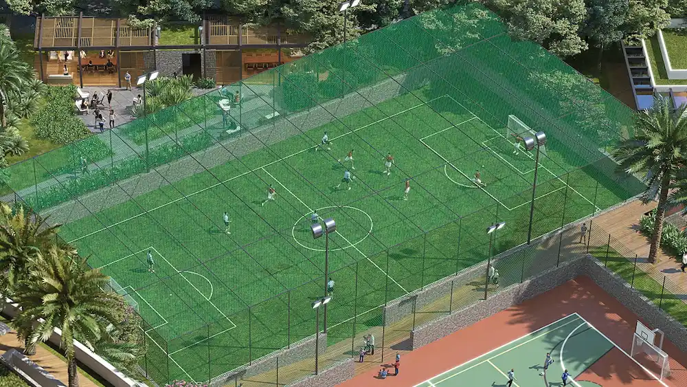 Campo de Grama Sintética