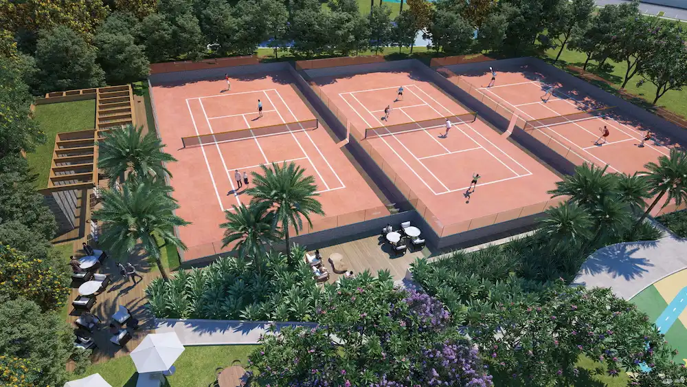 Quadras de Tênis